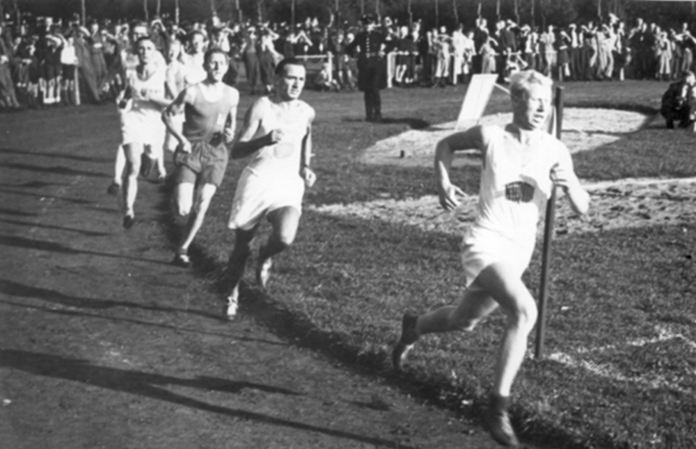 1947 Atletiek Oostelijk record Olympische Estafette