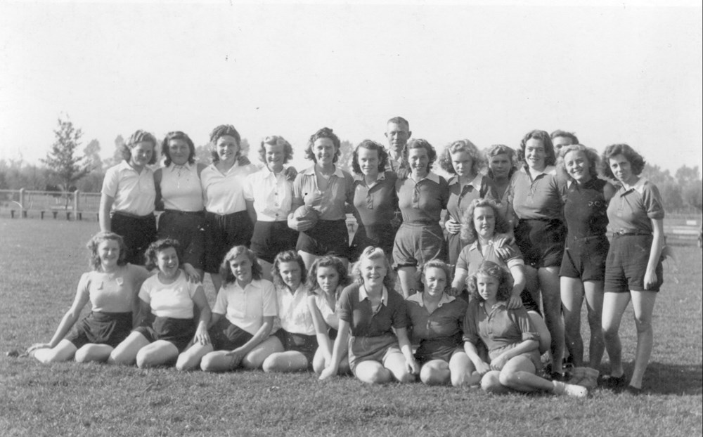 1948 Handbal Z.A.C. dames 1 