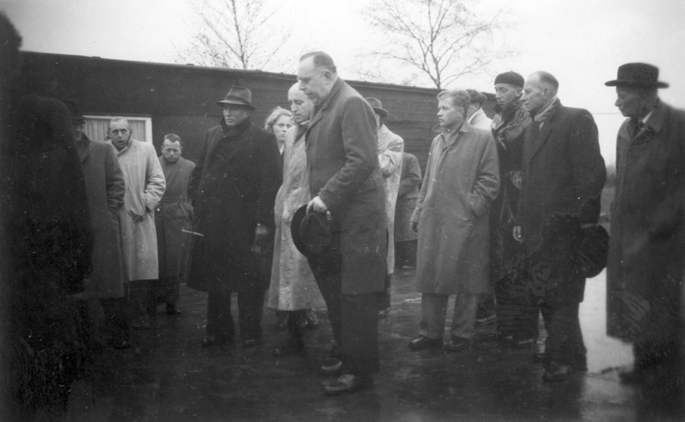 1949 Verenigingsleven Opening houten kleedgebouw