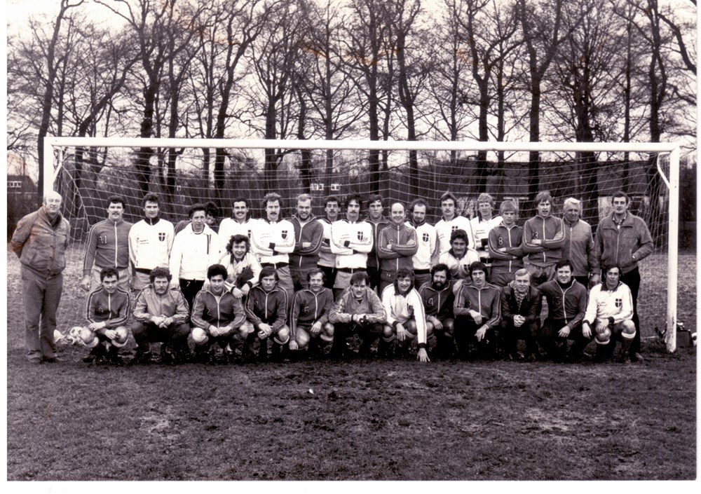 1981 Voetbal De selectie van ZAC