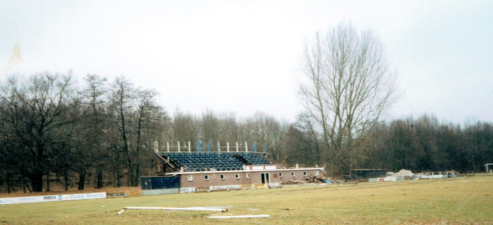 1996 Verenigingsleven Sloop van het sportpark aan de Oude Veerweg