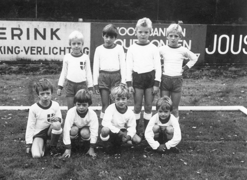 1981 voetbal ZAC F-pupillen