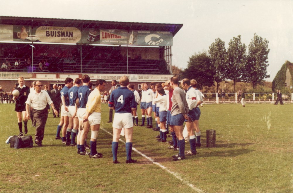 1967 Voetbal Afscheidswedstrijd Jochem van Zanten