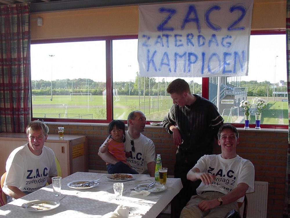 2003 Verenigingsleven Kampioensfeest Z.A.C. 2 - zaterdag