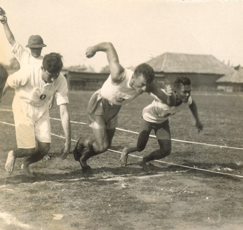 1925 Atletiek Harry de Keyser in Batavia