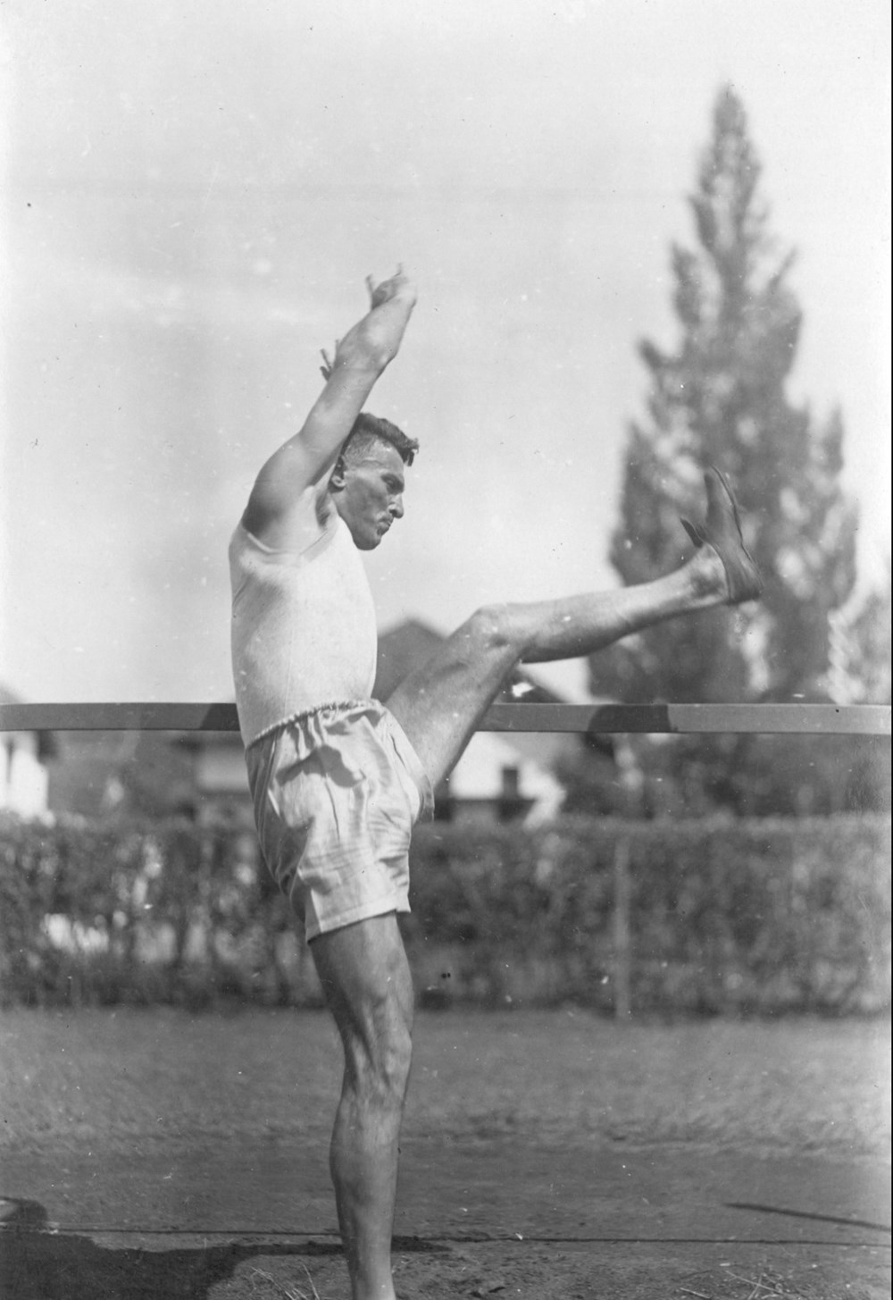 1925 Atletiek Harry de Keyser in Batavia