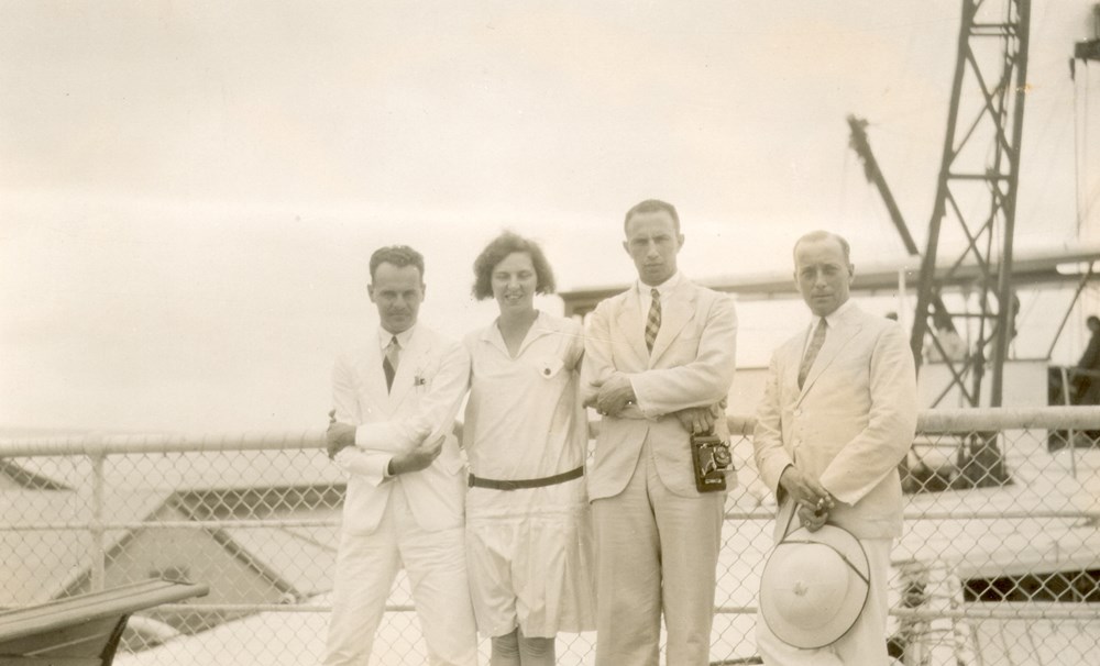 1929 Verenigingsleven Clubgenoten in het buitenland