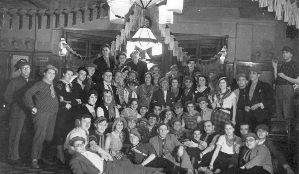 1934 Verenigingsleven Feest van revue-medewerkers