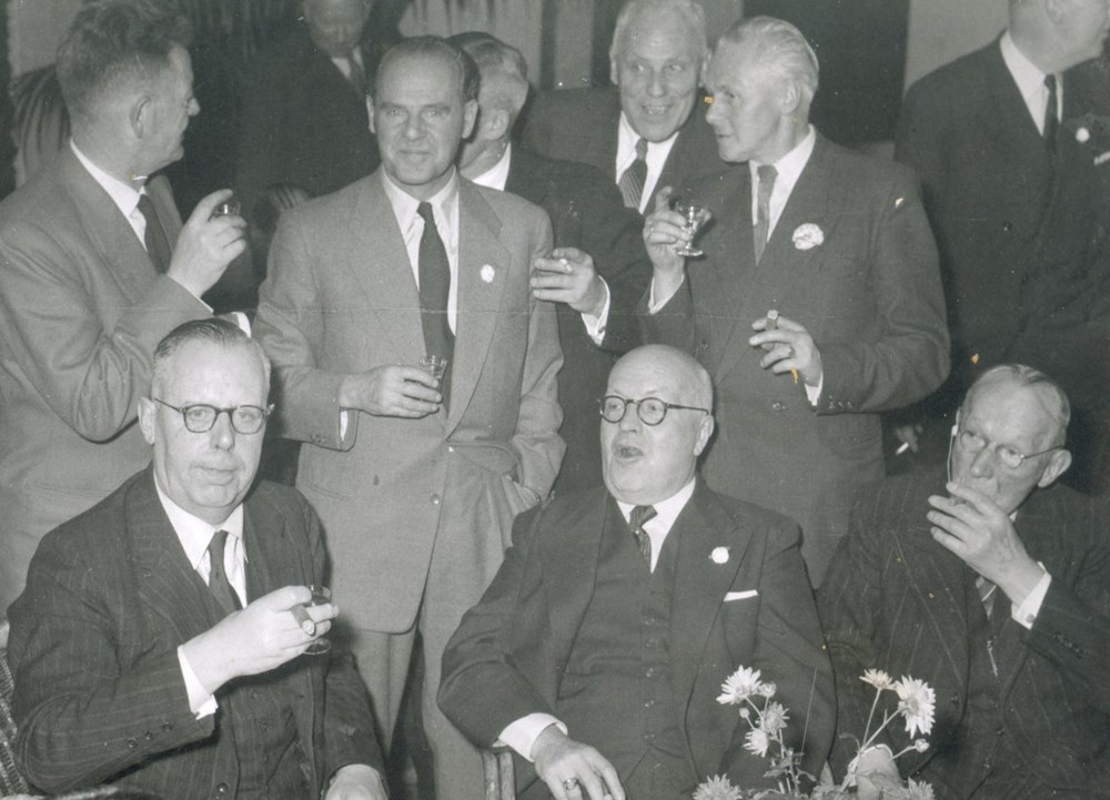 1953  Verenigingsleven reünie en diner 60-jarig bestaan 