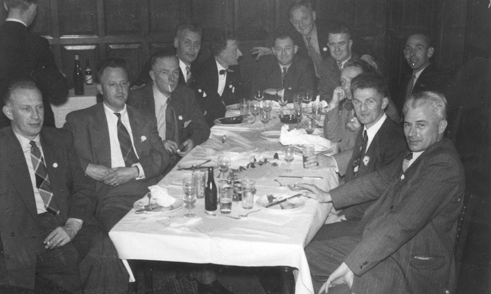 1953  Verenigingsleven reünie en diner 60-jarig bestaan 