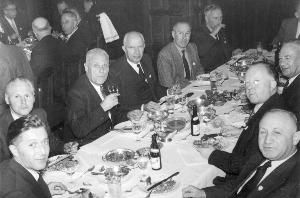 1953  Verenigingsleven reünie en diner 60-jarig bestaan 