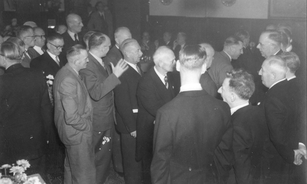 1953  Verenigingsleven receptie 60-jarig bestaan 