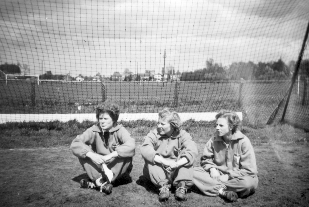 1955 Handbal  Z.A.C. Dames 1