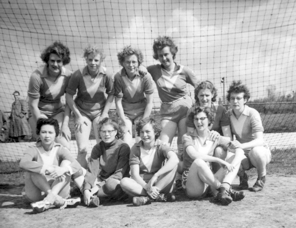 1956 Handbal Z.A.C. Dames 1