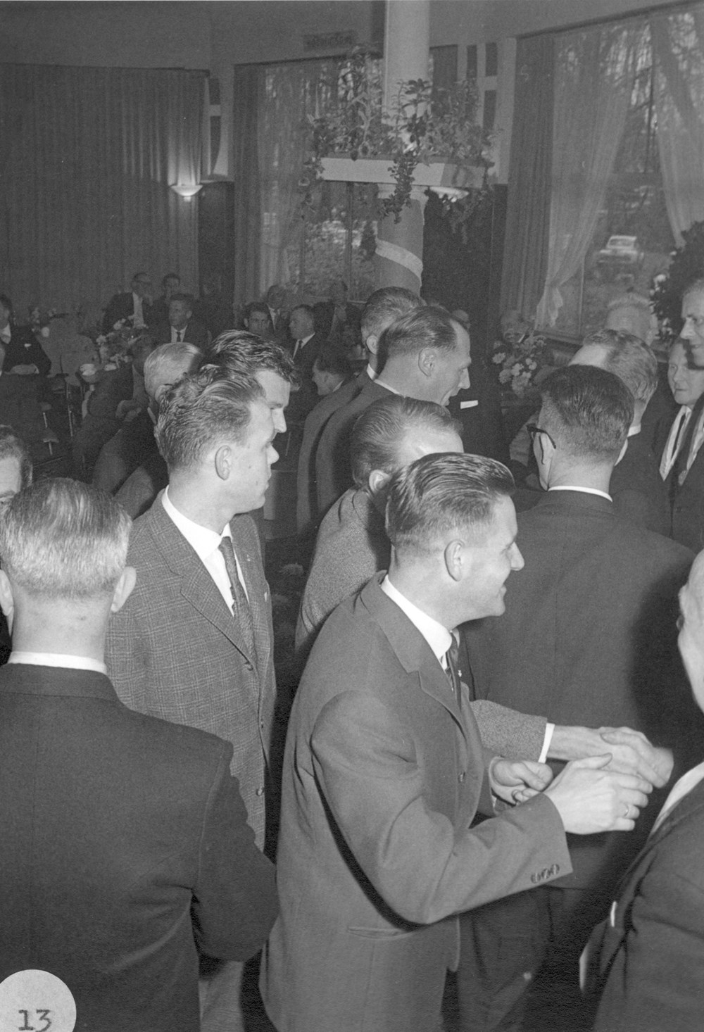 1963 Verenigingsleven receptie 70-jarig bestaan