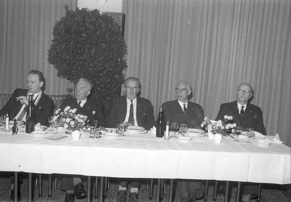 1963 Verenigingsleven Diner 70-jarig bestaan