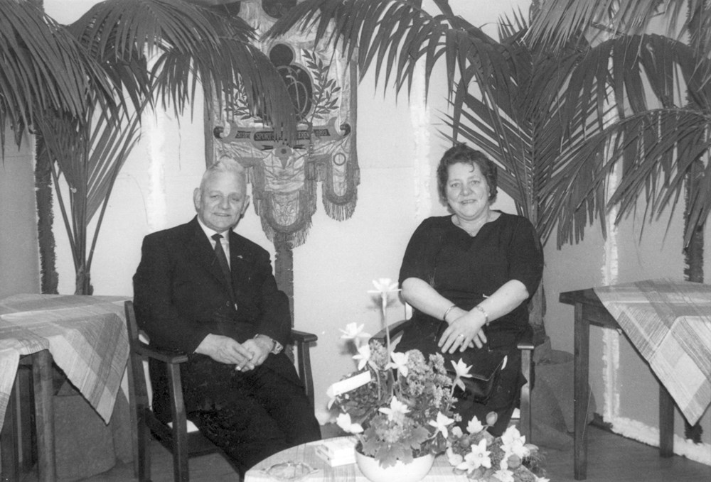 1965 Verenigingsleven Afscheid van Klaas Ester als bestuurslid