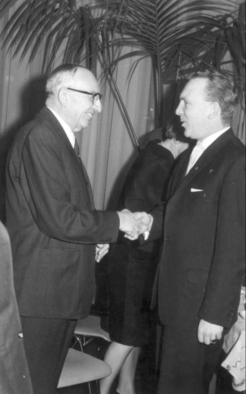 1966 Verenigingsleven Afscheid Jo van Marle als voorzitter en bestuurslid