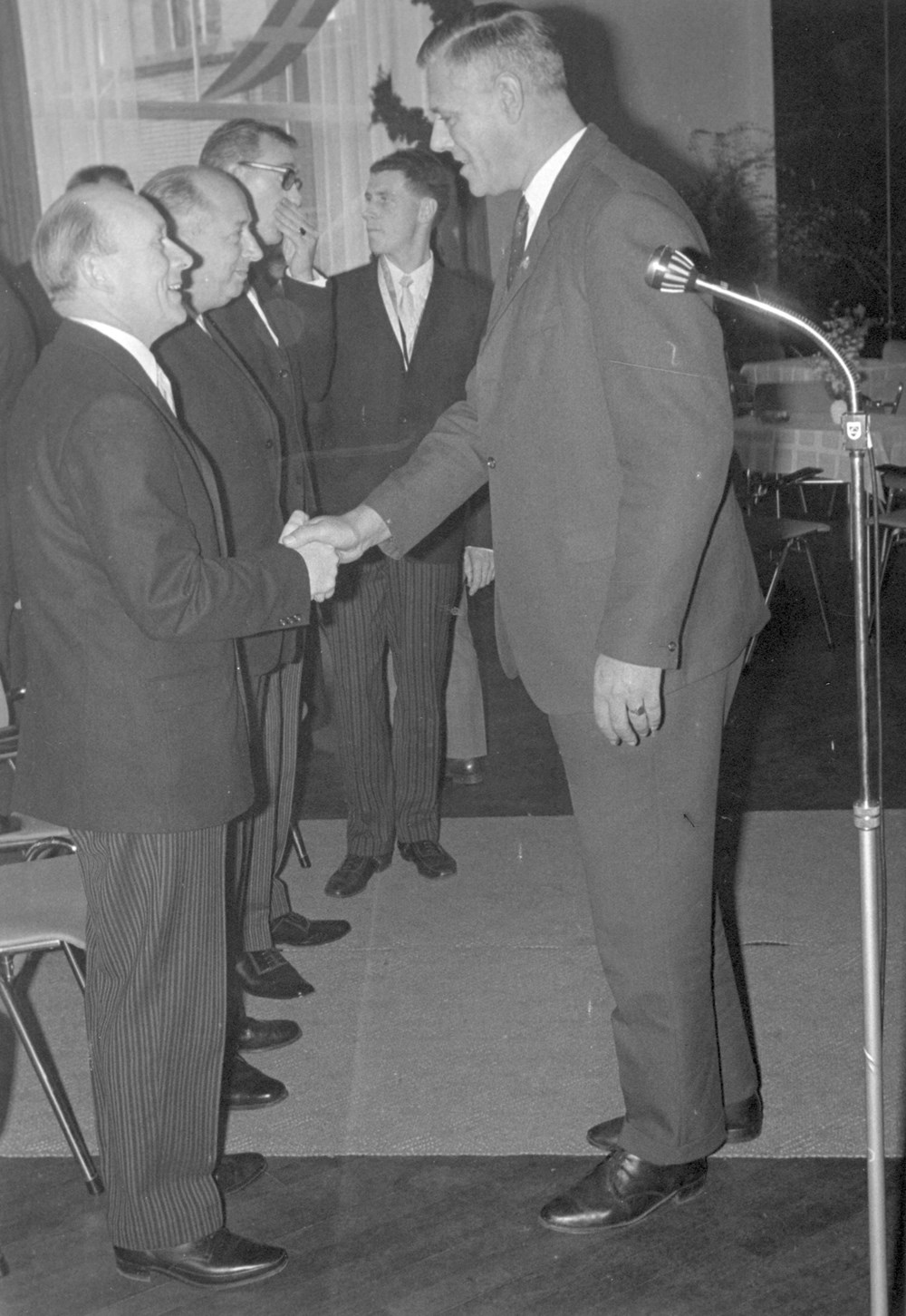 1968 Verenigingsleven Receptie Z.A.C. 75 jaar