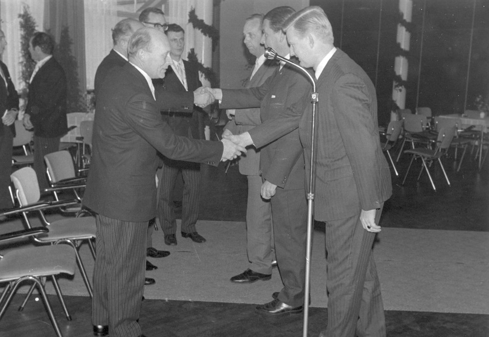 1968 Verenigingsleven Receptie Z.A.C. 75 jaar