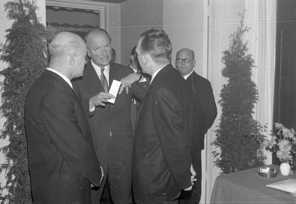 1968 Verenigingsleven Receptie Z.A.C. 75 jaar