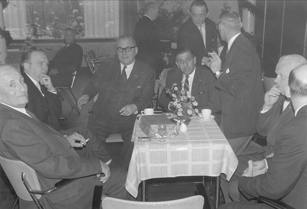 1968 Verenigingsleven Receptie Z.A.C. 75 jaar