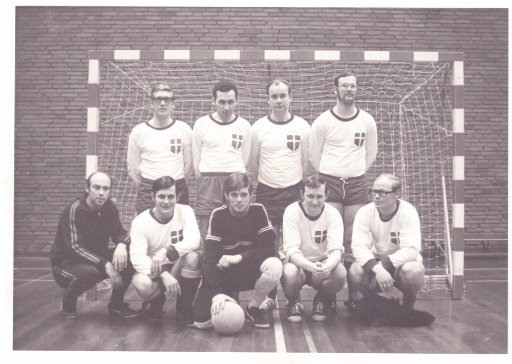 1971 Voetbal Onderling zaalvoetbaltoernooi Z.A.C. 