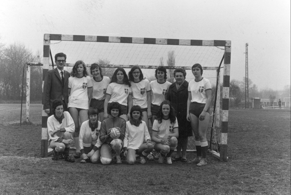 1973 Handbal Z.A.C. Dames 1