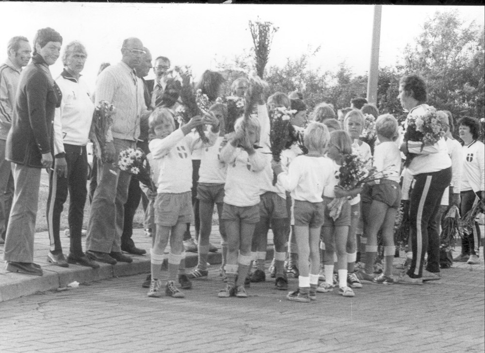 1973 Verenigingsleven Z.A.C.-jeugd bij de Avondvierdaagse