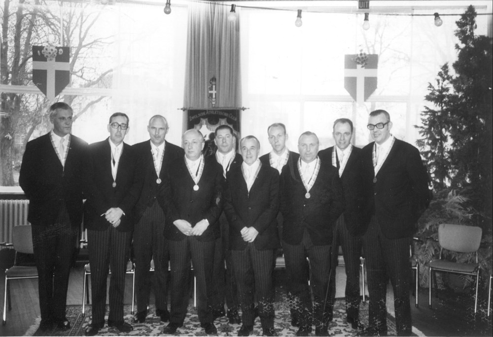 1973 Verenigingsleven Receptie 80-jarig bestaan