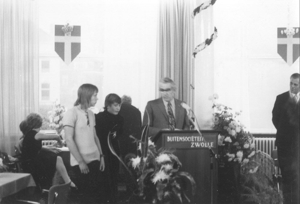 1973 Verenigingsleven Receptie 80-jarig bestaan