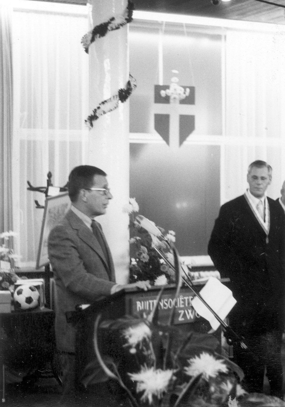 1973 Verenigingsleven Receptie 80-jarig bestaan