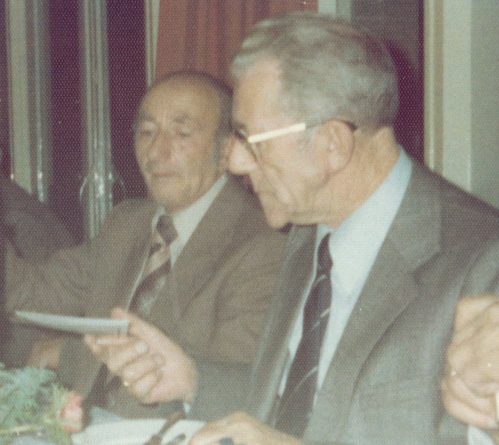 1976 Verenigingsleven Tussentijdse reünie (diner)