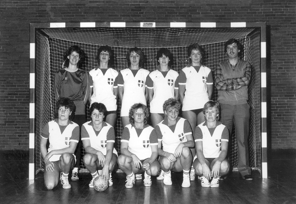 1983 Handbal Z.A.C. Dames 1 zaal