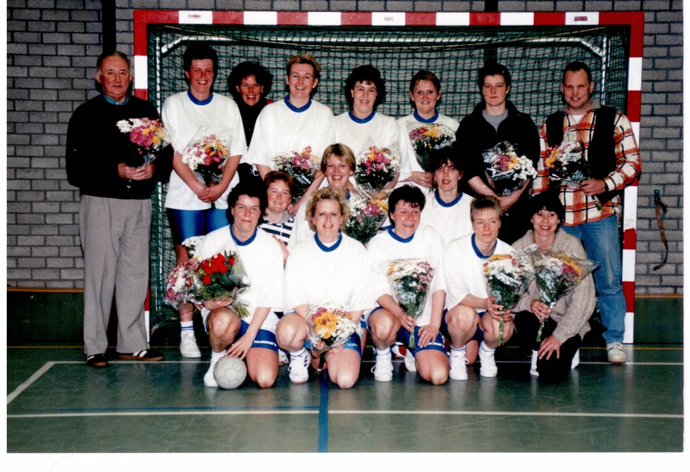 1996 Handbal Dames ZAC 1 kampioen