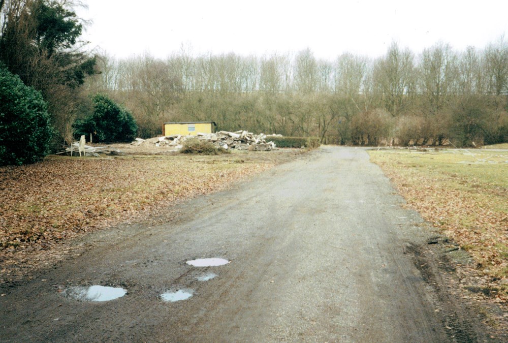 1996 Verenigingsleven Sloop van het sportpark aan de Oude Veerweg