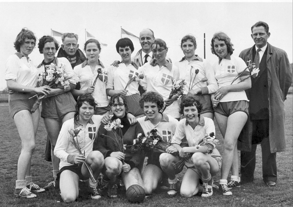 1957 Handbal Meisjes junioren kampioen