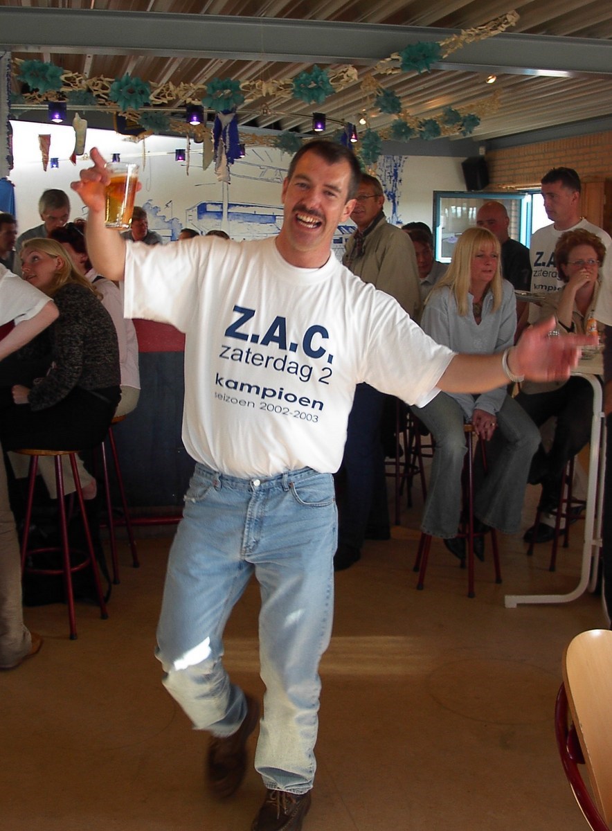 2003 Verenigingsleven Kampioensfeest Z.A.C. 2 - zaterdag